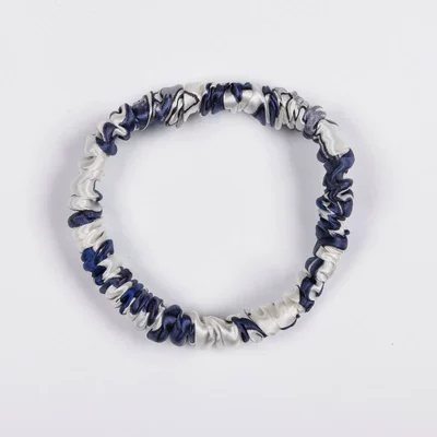 Saç üçün rezinlər Elastic Band - blue-and-white-porcelain-16-mmi