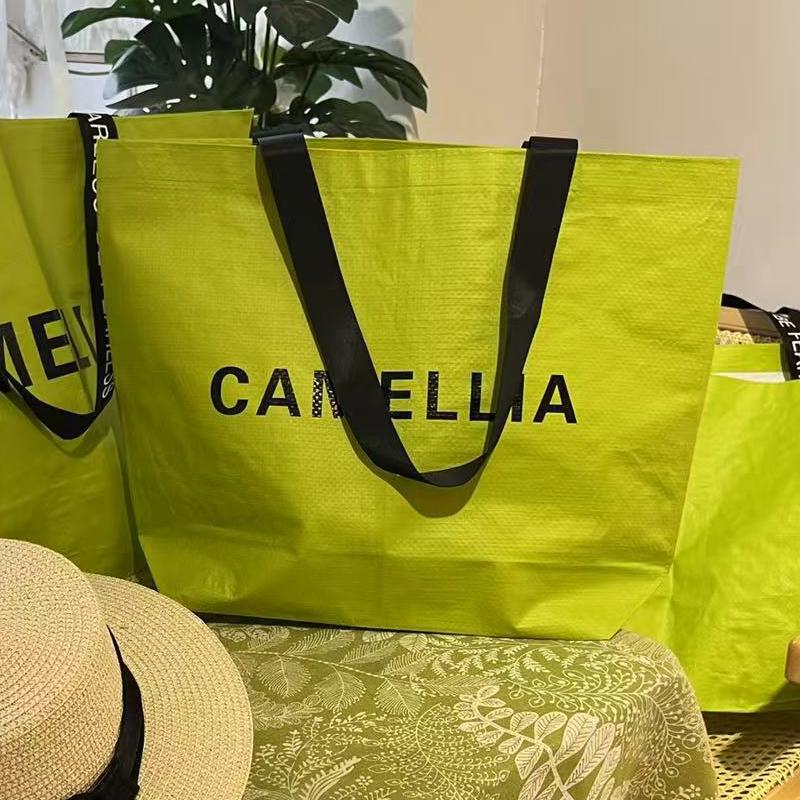 衣類バッグ、衣料品店の包装袋、高級ポータブル織バッグ、カスタムメイドの大型ギフトハンドバッグ、ハイエンドで絶妙な|undefined