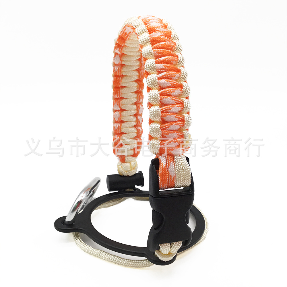 Amazon hidro frasco espacio olla llevar cuerda boca ancha taza de agua cuerda trenzada hervidor llevar cuerda portátil