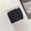 Elastic hair rope, durable hair accessory, no hair damage, simple and elegant design