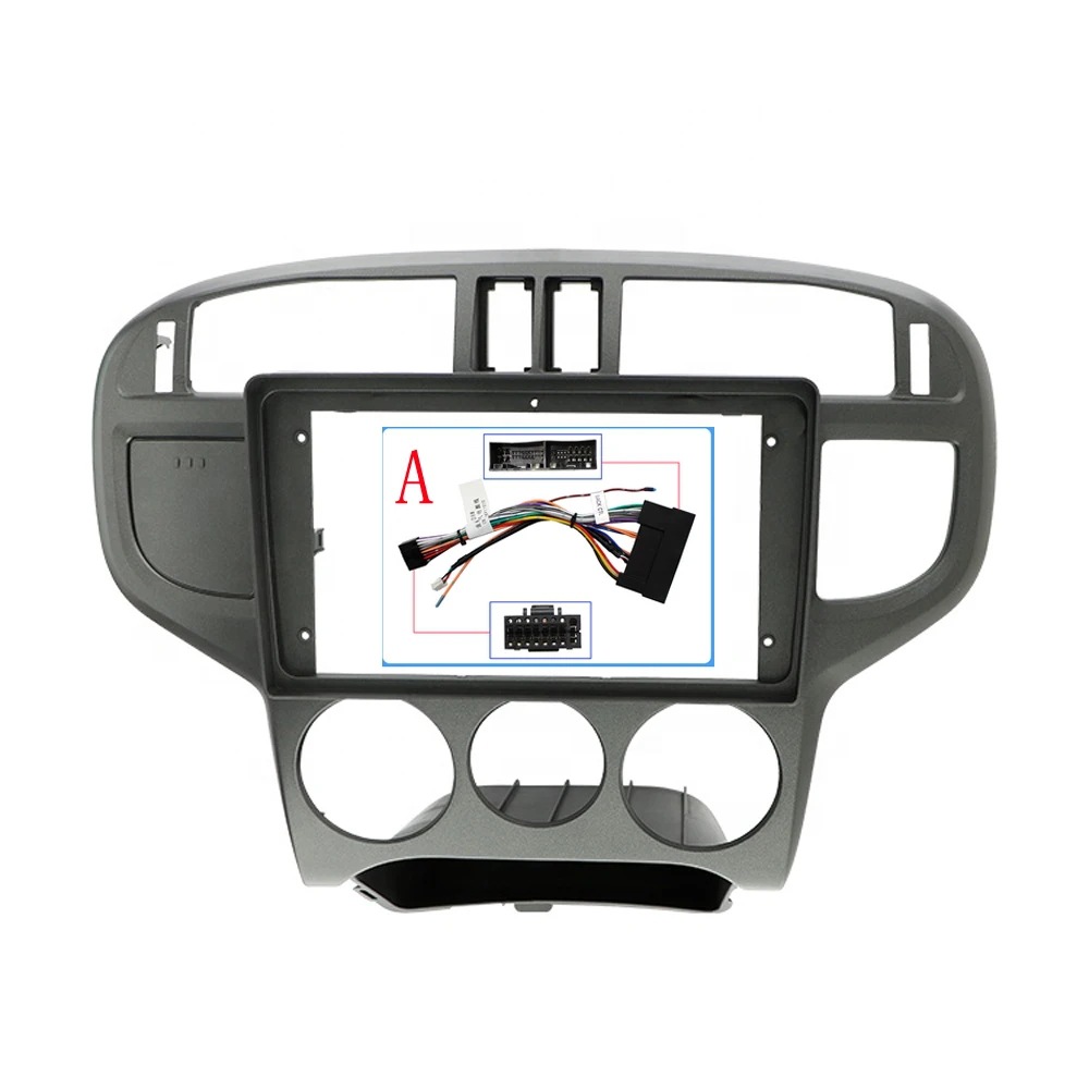 Suitable for 2001-2010 Hyundai Mejia (Left Steering Wheel) Central Control Navigation Frame Android Frame Audio Panel