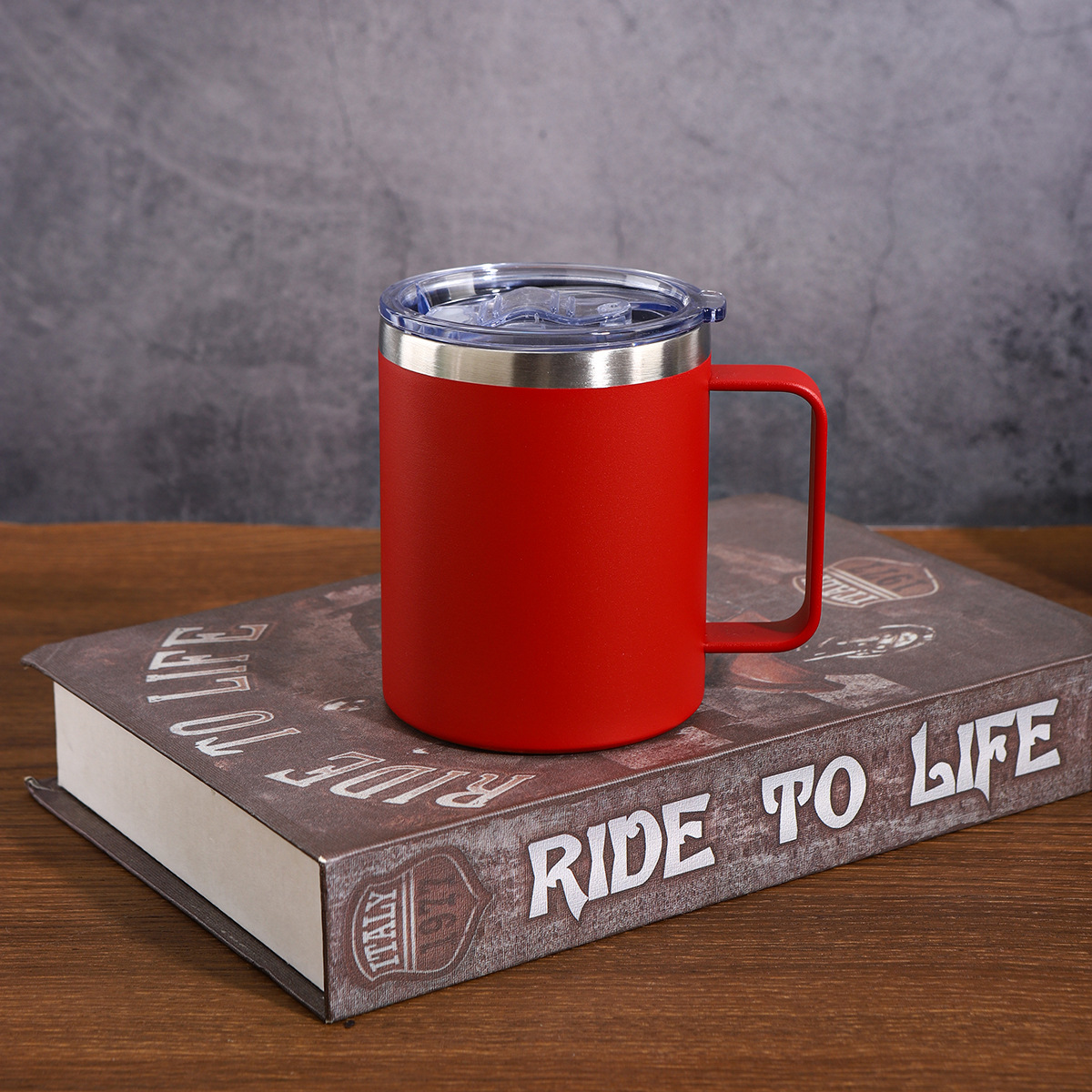 Doppelwandiger Edelstahl Isolierbecher Mit Deckel Für Kaffee_voghion.com