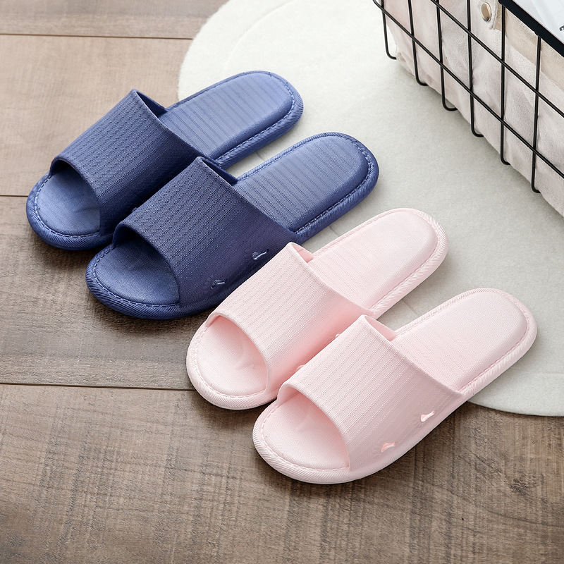 Sandals, Casual Home Slippers for Women, Summer Comfortable Soft-Soled Home Bathing Slippers, Men's Hotel Slippers, Indoor Slippers