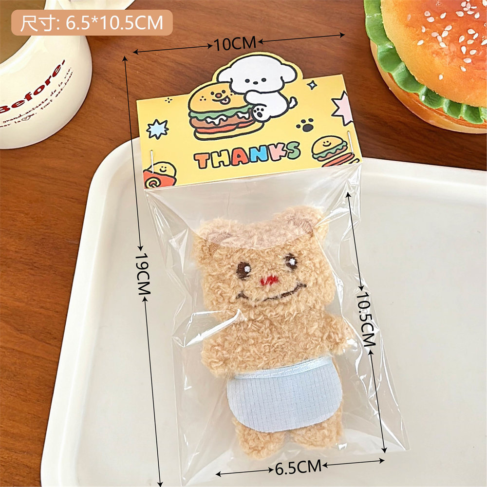 Lindo broche de muñeca de animal de felpa de dibujos animados accesorios de decoración para niños bolsos de niña accesorios de alfileres colgantes