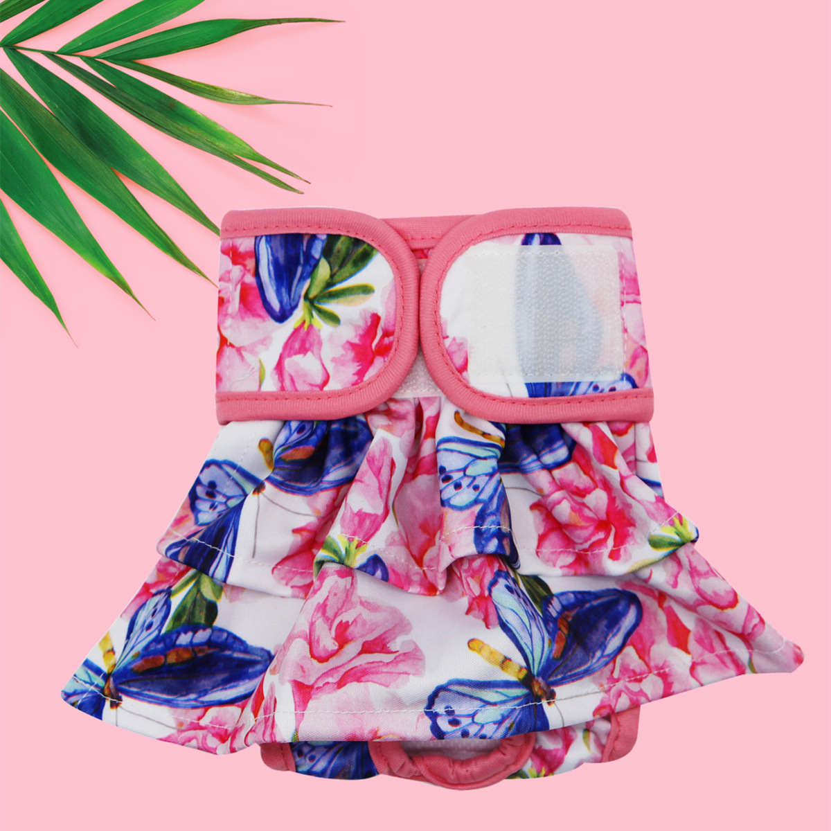 Asenappy pantalones fisiológicos para perros pañales para perros mascotas hembra perro lavable falda pantalones de seguridad anti-acoso durante el período fisiológico