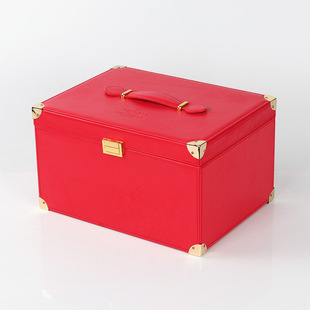 Customized Gift Packaging Box Customized Pu Leather High-End Jewelry Watch Chocolate House Key Satchel Gift Box