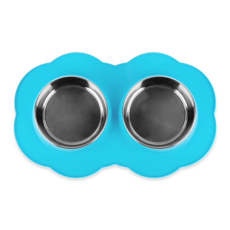 亚马逊热销新款硅胶宠物垫 长方形防溢易清洁硅胶狗垫 宠物用品