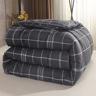 Quilt Winter Quilt Thickened Warm Winter Quilt Cotton Quilt Winter Double Single Winter Student Dormitory Air Conditioning Li Muao