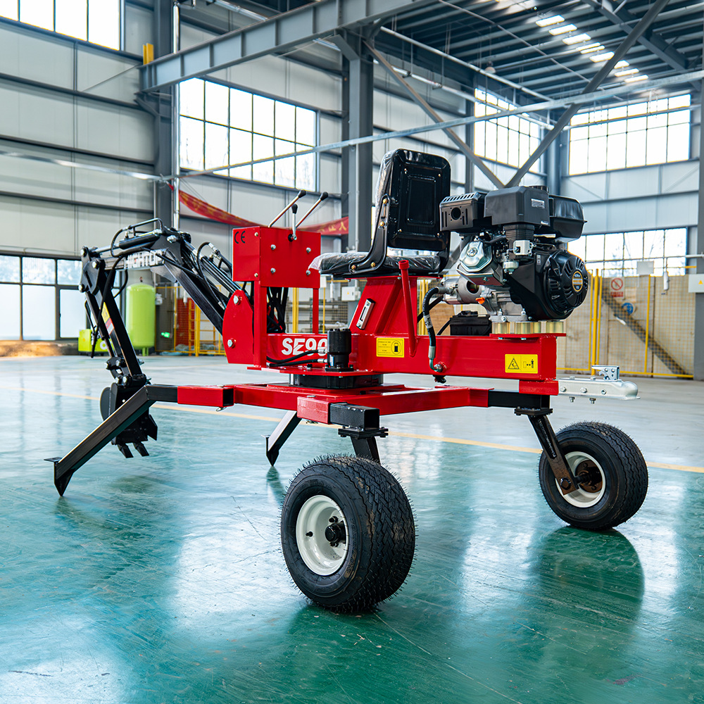 出口德国微型蜘蛛挖 搭配多种属具多功能小挖机 农用挂车行走挖机