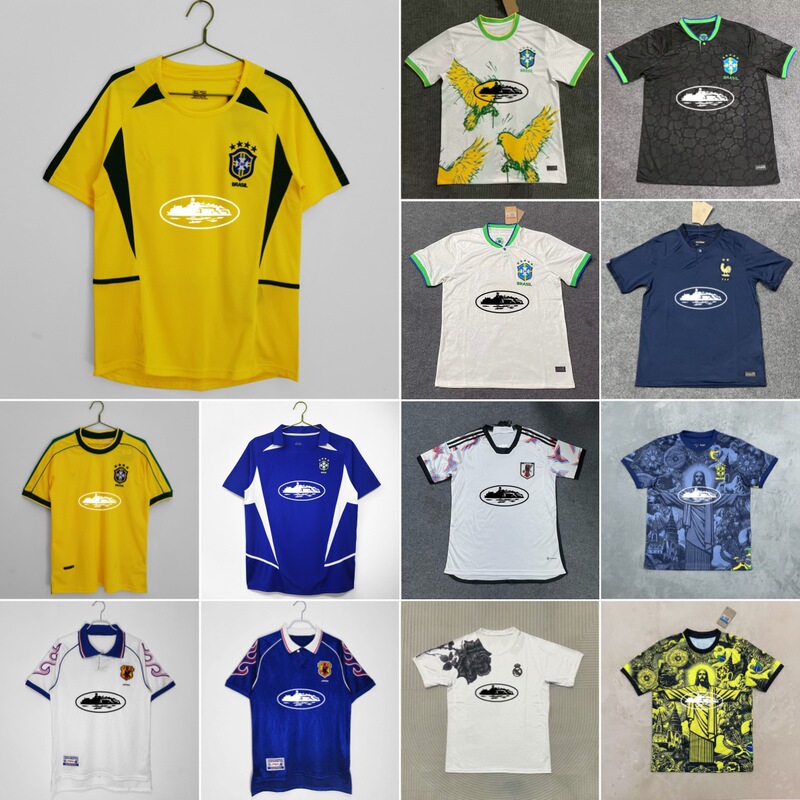 Cross-Border Alcatraz Football Jersey Brazil Flamengo Paris Nigeria Japan Portugal France Germany