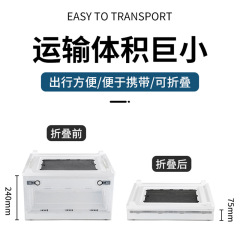 Breathable hole hamster cage golden bear rutin chicken breeding box flower branch mouse hedgehog breeding box foldable