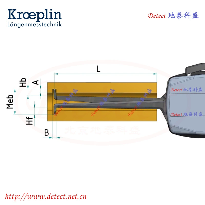 Немецкий KROEPLIN беспроводной Bluetooth передача внутренняя диаметр измеритель G010 Bluetooth измеритель со snap-гаже беспроводной передачи