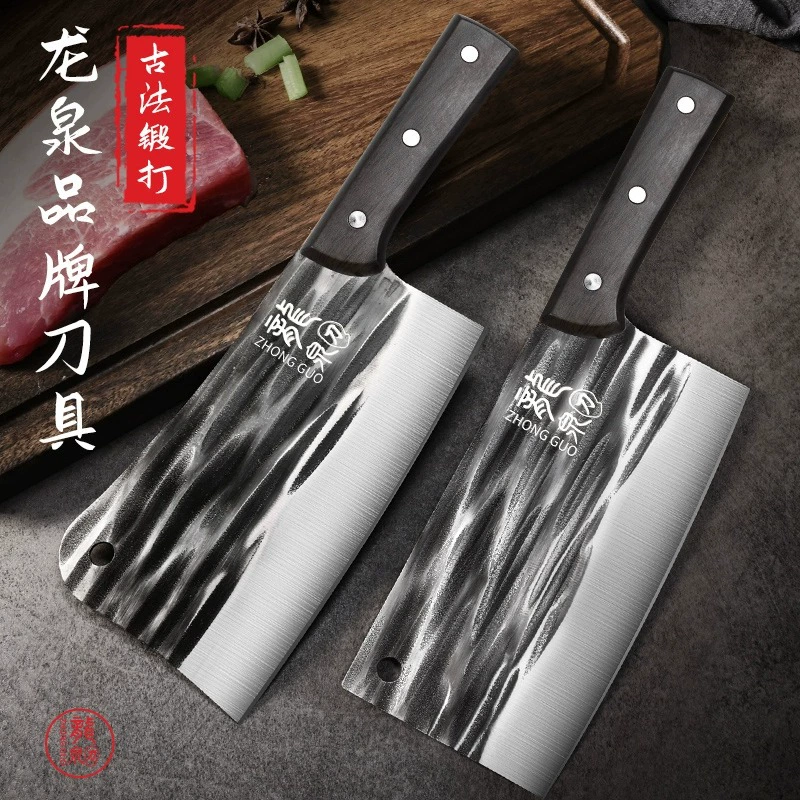 Нож для разделки костей Longquan, кухонный нож из кованой кости, утолщённый, коммерческий, костный нож Beijin
