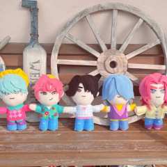 跨境新品K Pop Demon Hunters: Saja Boys Plushies毛绒玩具男团