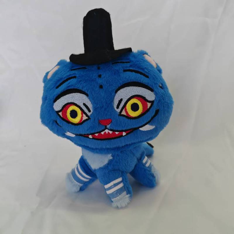 跨境新k-pop demon hunters plush 猎魔女团动漫老虎玩偶毛绒玩具|undefined