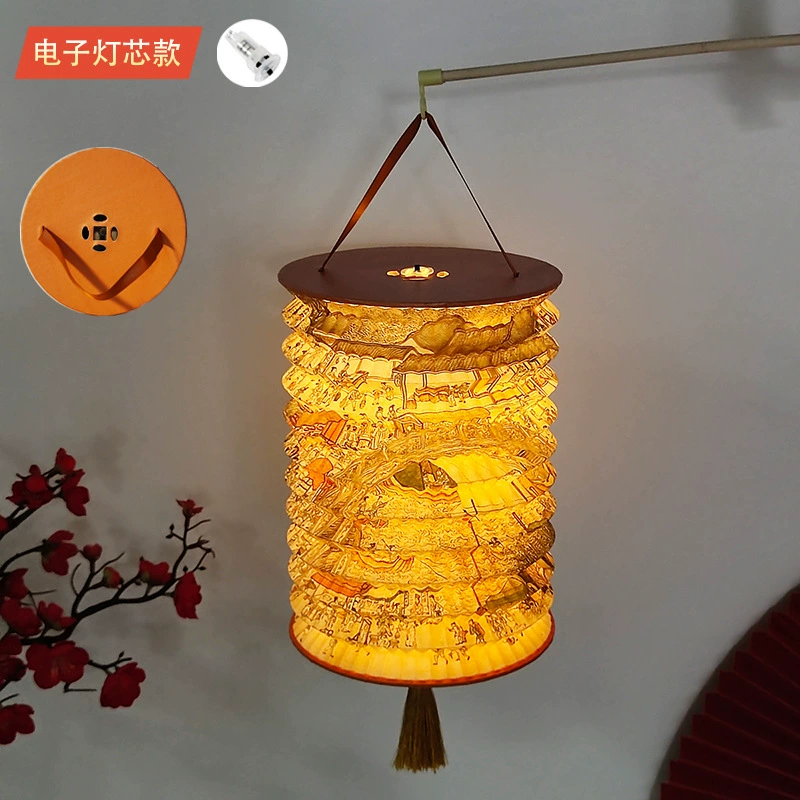 Creative organ, piano lighting, handheld flashlight, folding paper, gift box, creative gift, Birthday gift