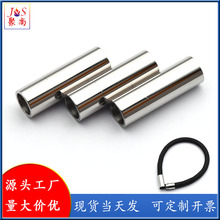 不锈钢磁铁扣三七开直身扣圆孔光身磁扣皮绳手链直通扣龙鳞手环扣
