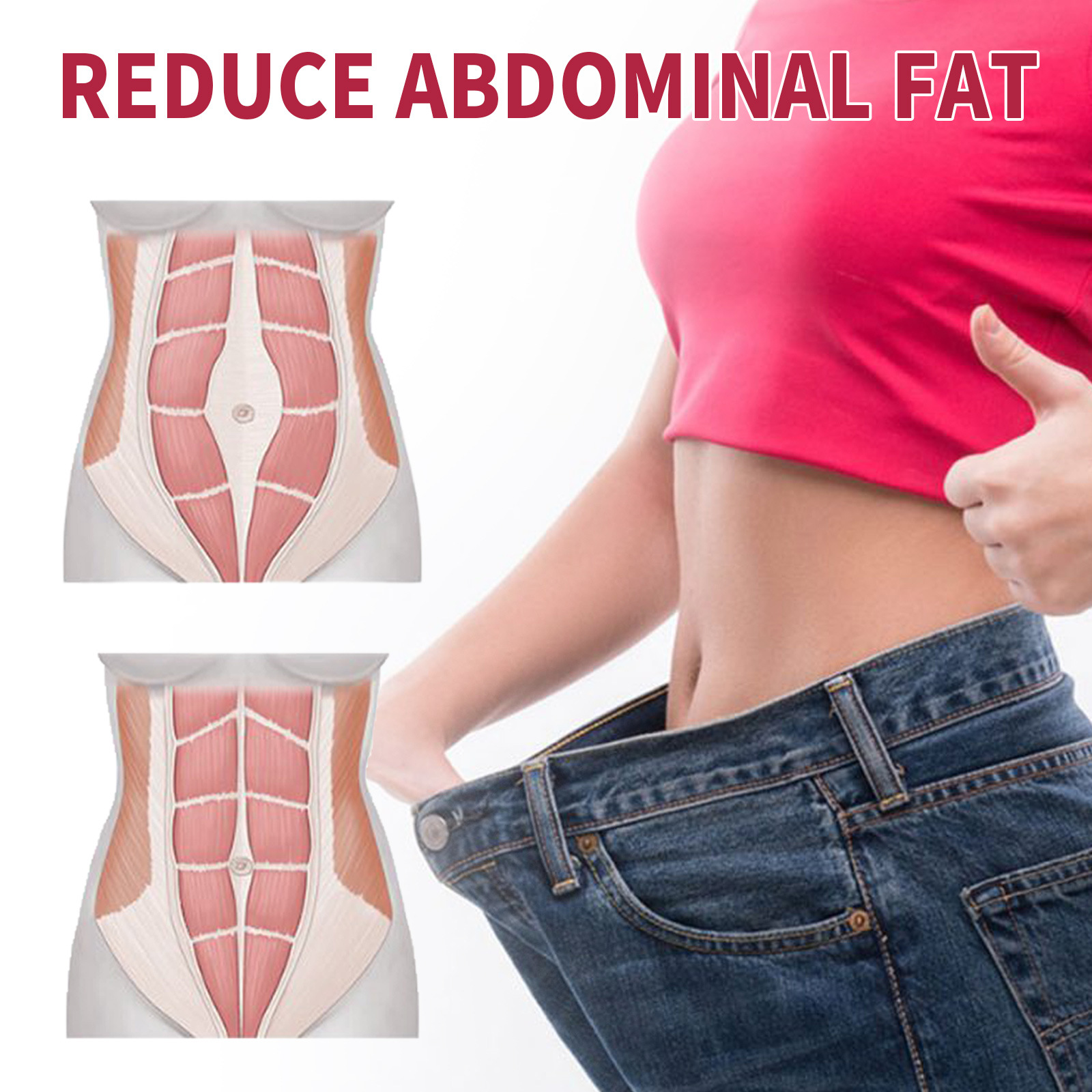 South Moon tightening patch, shaping excess fat, lazy body shaping, abdominal tightening, slimming, defecation_voghion.com