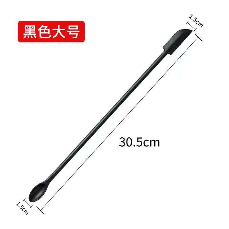 Nuevos cosméticos primicia productos de cuidado de la piel mini silicona de doble cabeza pequeña punta raspador mantequilla mermelada raspador conjunto de 3 piezas