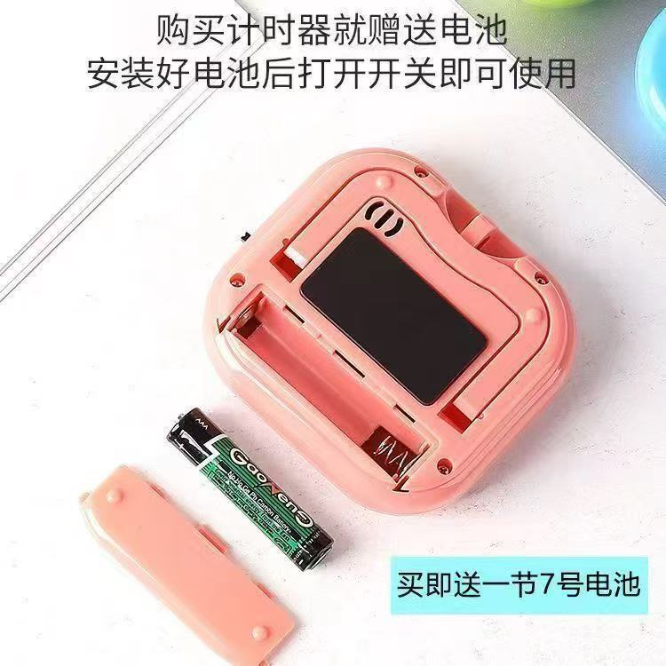 メーカー卸売新しい小型タイマー学生試験宿題キッチンベーキング家庭用電子タイマー|undefined