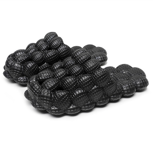 Summer Slides for Women, Outdoor Wear, Anti-Slip Thick Sole Bathroom Indoor Couple EVA Household Crocs-Feel Slippers for Dropshipping