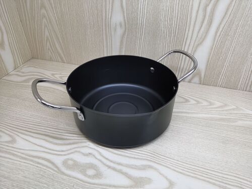 Japanese-style deep fryer household small fryer with thermometer non-stick pan tempura fryer deep soup pot