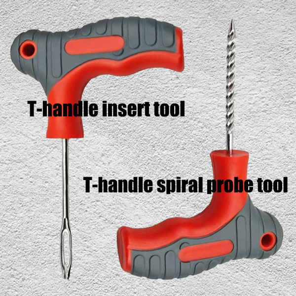 95-Piece Motorcycle and Electric Vehicle Vacuum Tire Repair Tool Kit, Quick Emergency Tire Repair Strips and Film, Special for Tires
