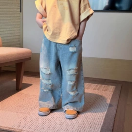 童T恤;童裤;儿童牛仔裤