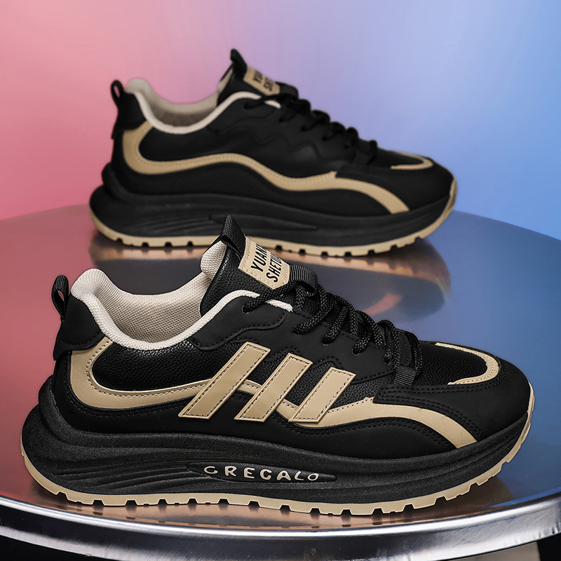 Zapatos de hombre zapatos deportivos de hombre primavera 2026 nuevos zapatos de papá transpirables tendencia de hombre estudiantes zapatos casuales diarios para hombre