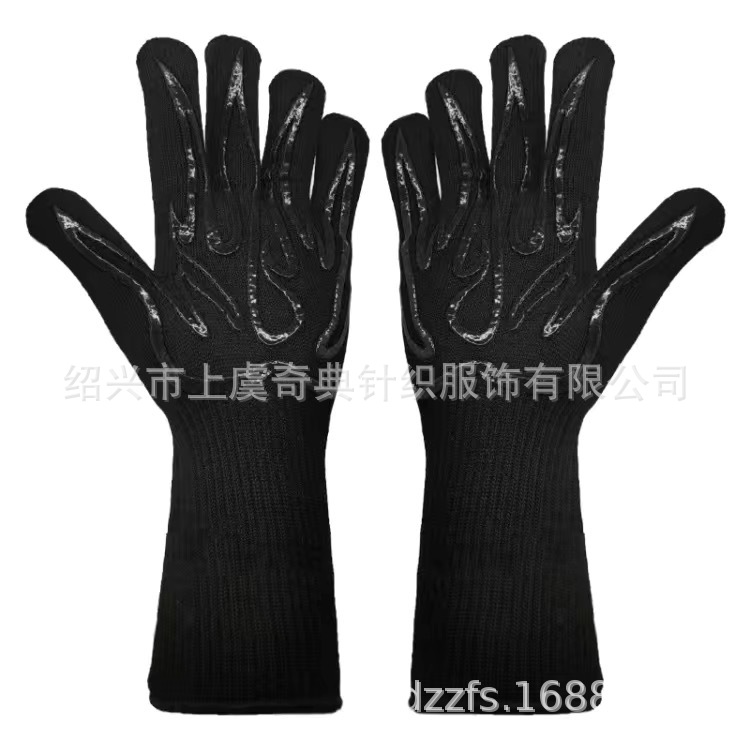 Amazon guantes explosivos resistentes a altas temperaturas guantes protectores de barbacoa horno de cocina horno microondas guantes de aislamiento térmico