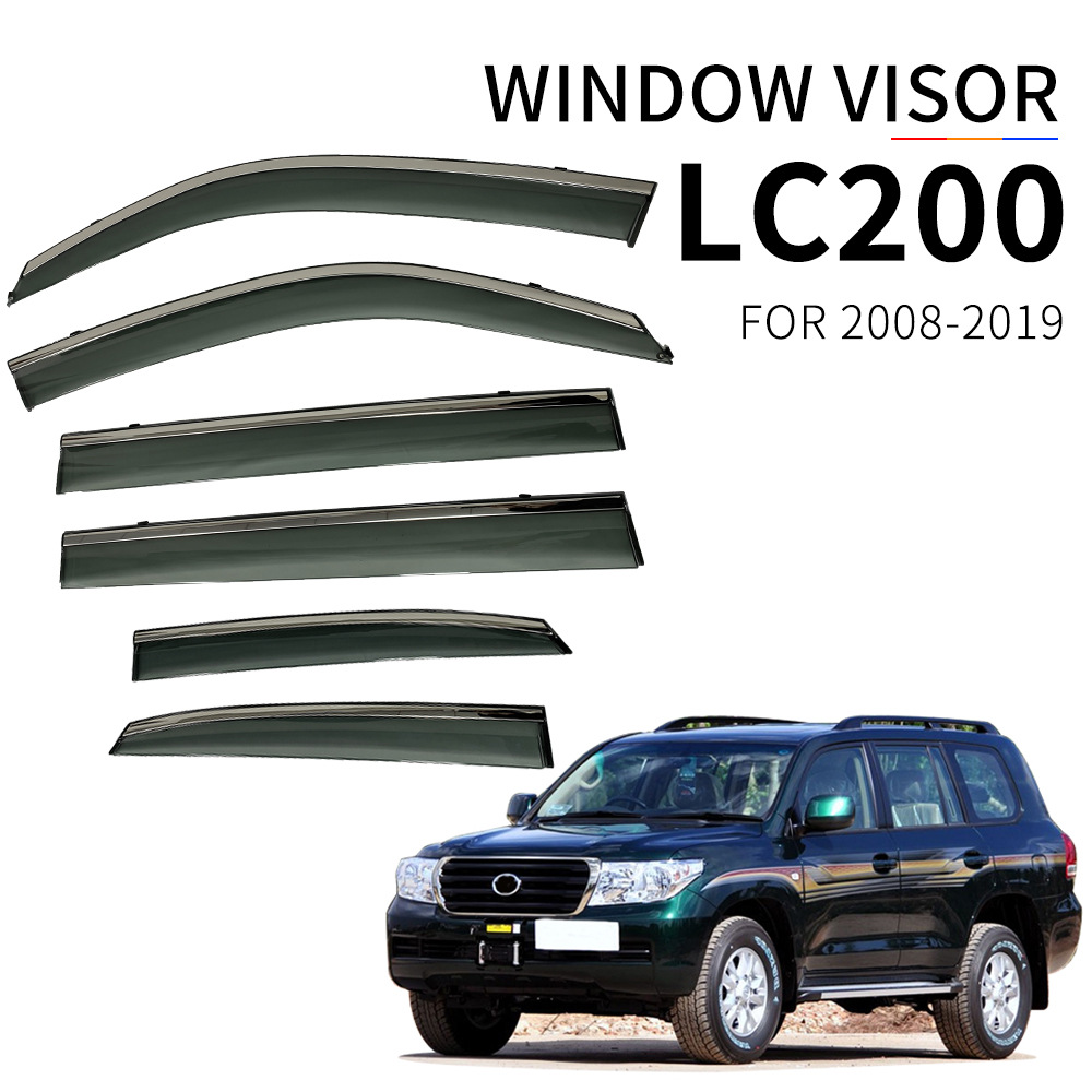 Window Visor for Toyota Land Cruiser 03-25 LC100 200 300 Series