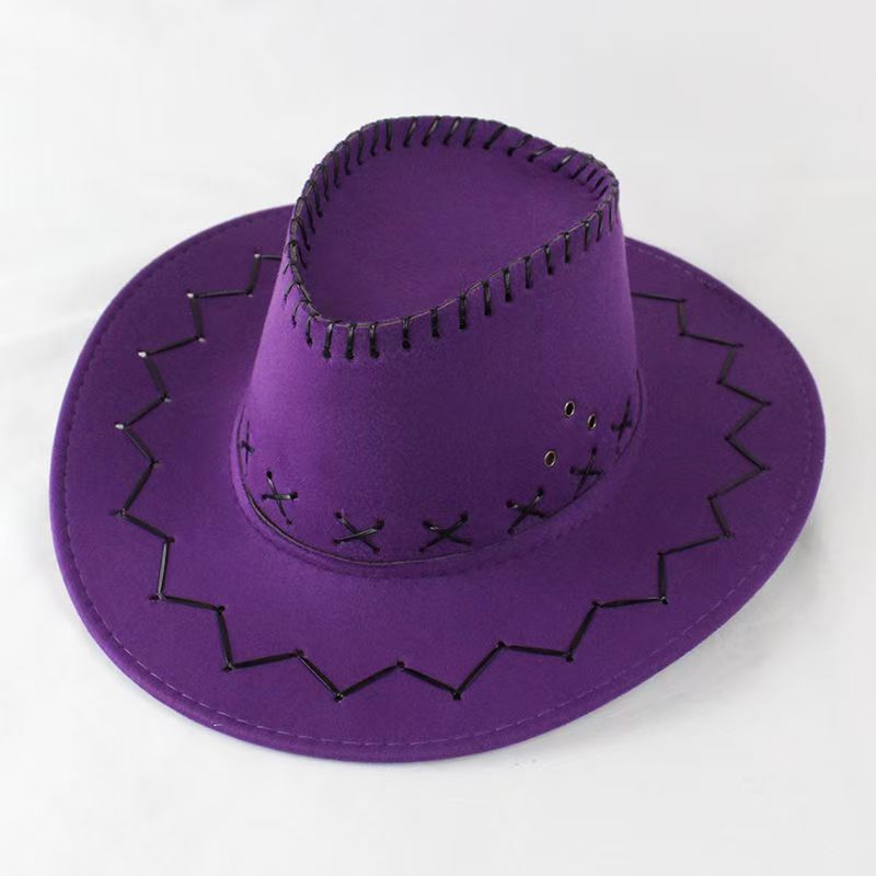 Sombrero de Vaquero de Poliéster con Protección Solar para Actividades al Aire Libre