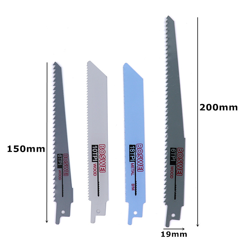 往复锯片 马刀锯片木工木材金属切割锯条电动往复锯片电锯条