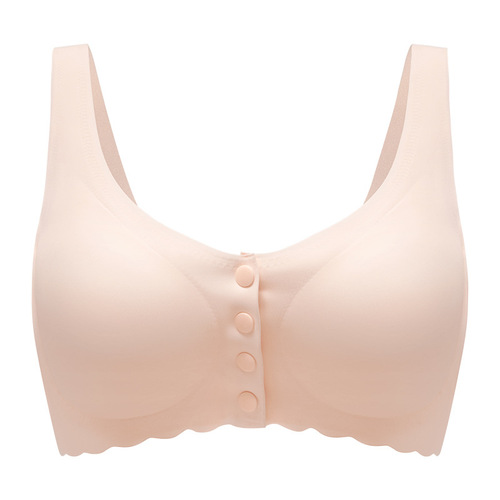 Linda Mommy Pregnant Women Nursing Bra Pregnancy Push Up Anti-Sagging Postpartum Breastfeeding Summer Thin Translucent Bra