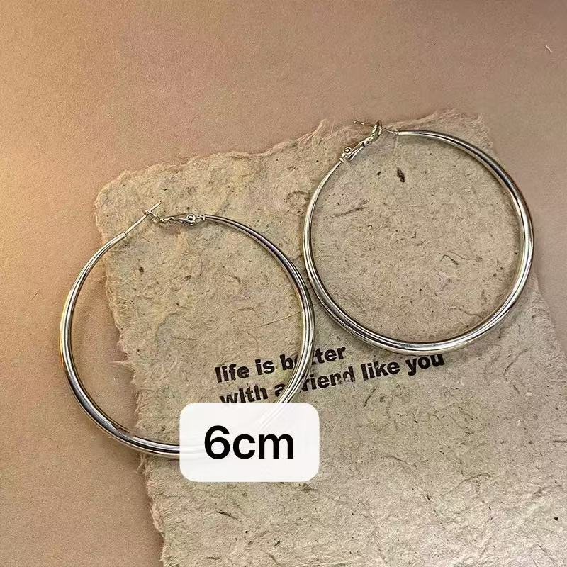 6cm 실버 925 실버 바늘