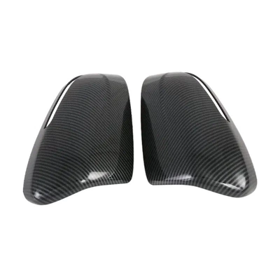 Suitable for Modern 20 Ix25 Reversing Mirror, Fuel Tank Cap, Car Logo, Door Bowl Handle, Fog Lamp Carbon Exterior Decorative Sticker (Other Automotive Exterior Supplies) - abs-carbon-fiber-pattern-reversing-mirror