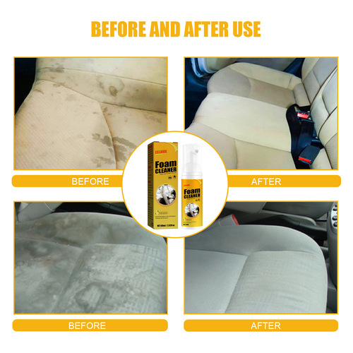 EELHOE multifunctional foam cleaner automotive supplies decontamination interior leather seat steering wheel cleaner