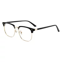 18082 Glasses Technology Мужская прозрачная серая коробка для бровей анти-синий свет однотонная горизонтальная стандартная темпераментная оправа Женская 9085