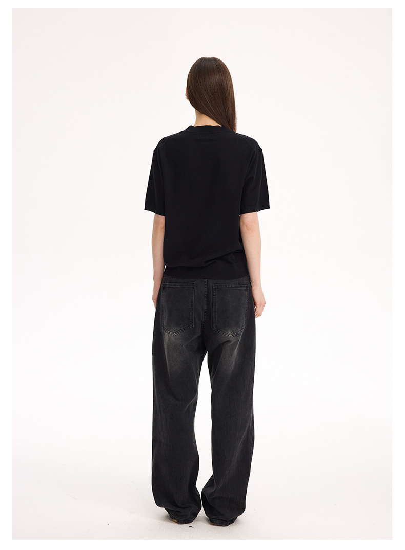 UNF Style 180g Breathable Loose Knit Tee