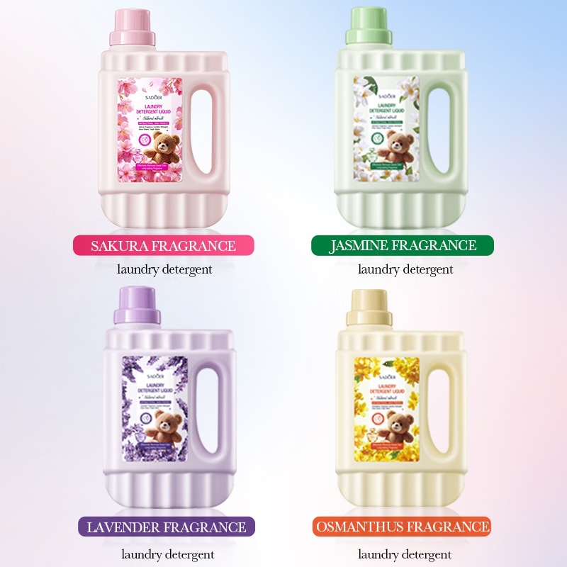 Floral capacious washing powder