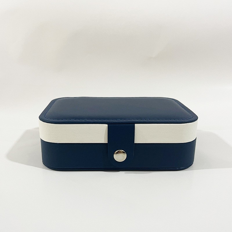 Caja Organizadora de Joyas Antioxidante para Viaje de Cuero PU