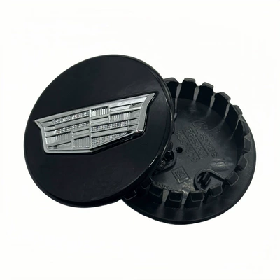Hub cover Wheel Hub Caps Ctsslsxtssrxats - 67mm-black-background-silver-label
