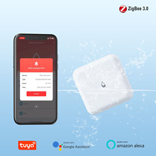 zigbee水浸报警器app智能传感器远程声光门窗报警手机无线厂家