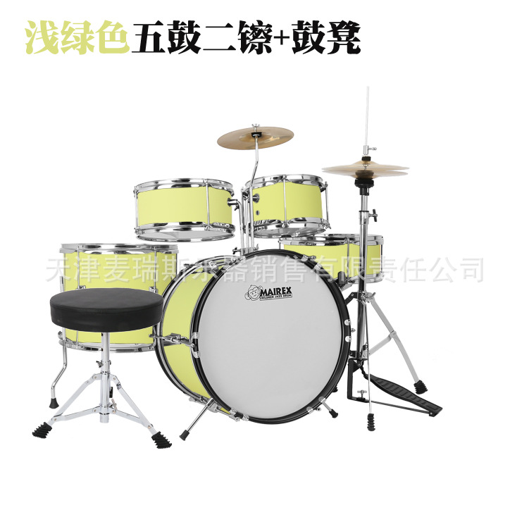 Niños estantes batería principiante jazz batería iniciación temprana música percusión regalos para niños 2 - 15 años