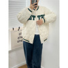 2022 winter new pattern letter Embroidery Quilted coat Cotton Korean Edition ins Easy leisure time mlb 903