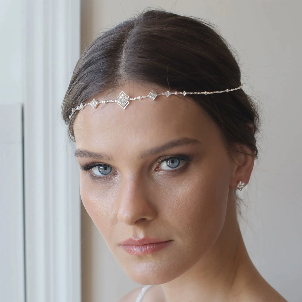 Европейский и американский свадебный дизайн передней цепи волос чувство богемного стиля