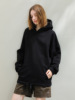 Spring cotton knitted retro warm sweatshirt for leisure, top, trend of season, American style