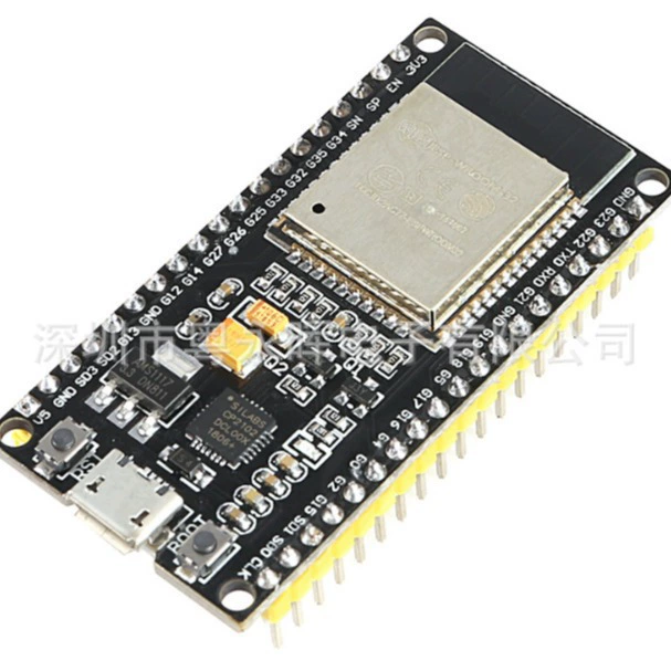 Плата разработки (ESP32) ESP‑WROOM‑32, Wi‑Fi + Bluetooth, двухъядерная, CP2102/CH340, 4 МБ флэш