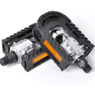 Aluminum alloy folding pedal bicycle mountain bike bicycle pedal lithium electric car folding bicycle pedal lock