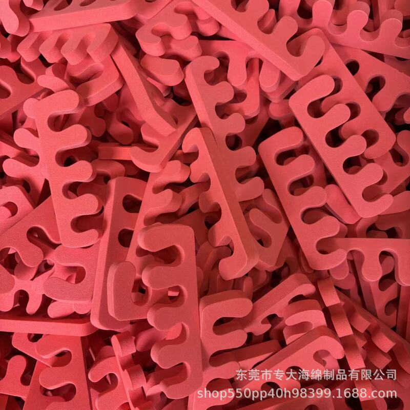 Eva Toe Separator Nail Care Eva Toe Separator Foot Beauty Sponge Finger Toe Clip Toenail Separator Tool